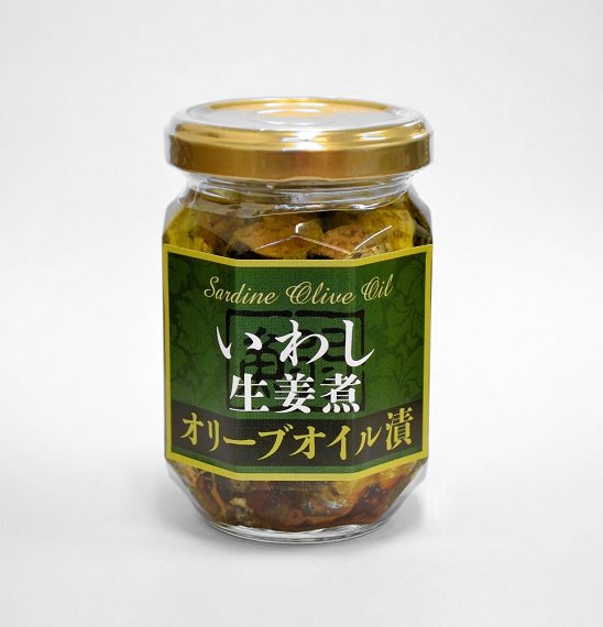 6342 いわし生姜煮オリーブオイル漬（130ｇ）