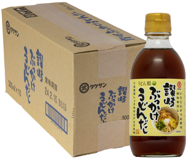 讃岐ぶっかけうどんだし300ml×10本入