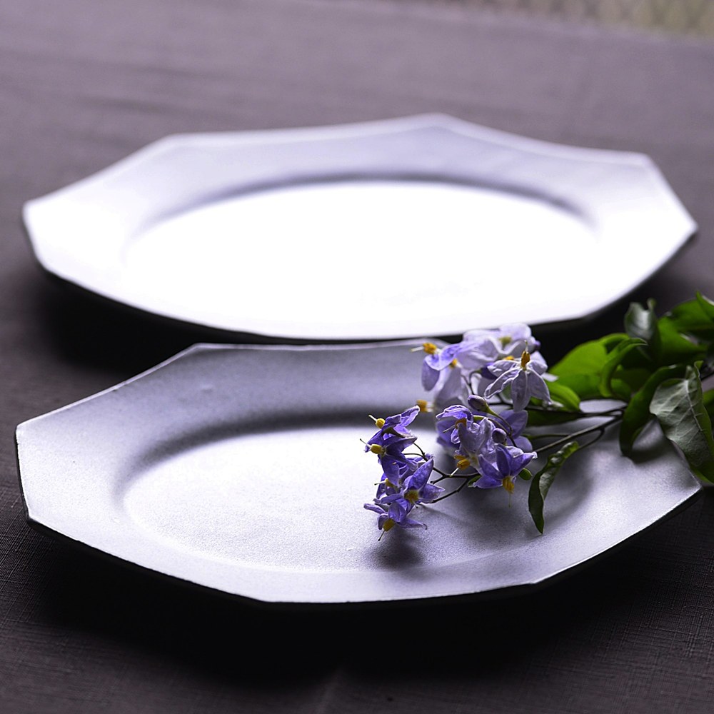 大野香織 八角オーバル皿