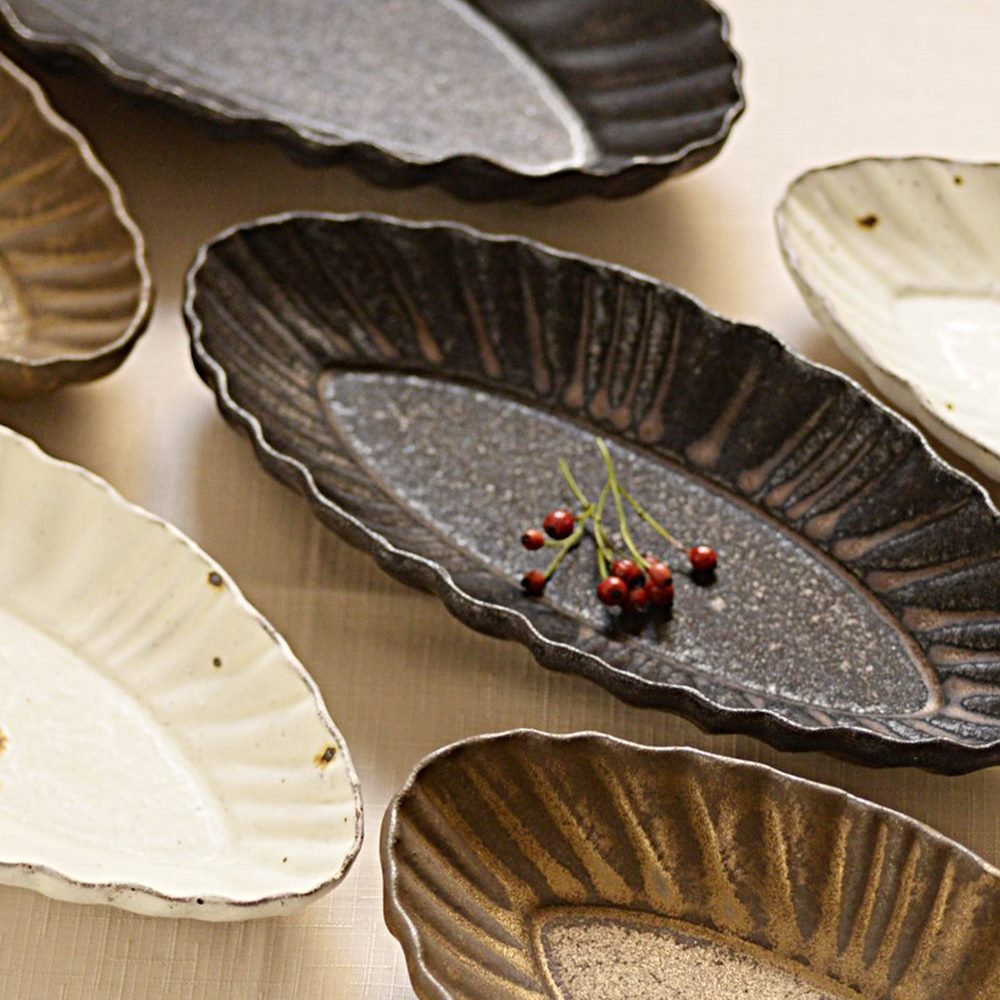 村上直子さん　プレート　3点セット 村上直子食器プレート