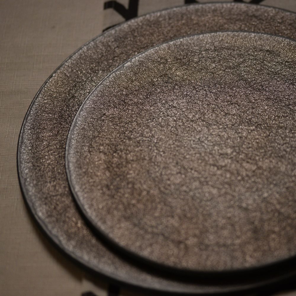 奥田章｜リバーシブルプレート｜プレゼンテーションプレート｜作家もの