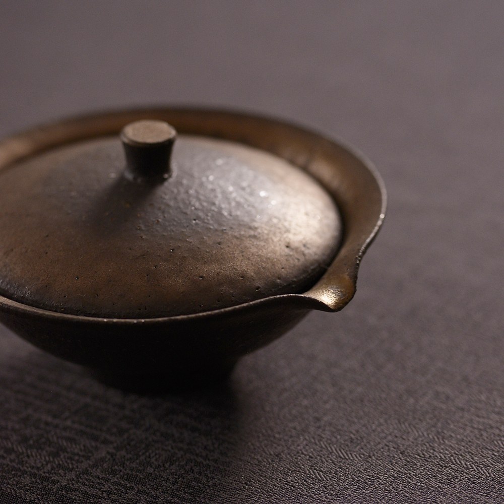 奥田章｜金彩 片口ふたわん｜作家もの和食器通販”IVORY