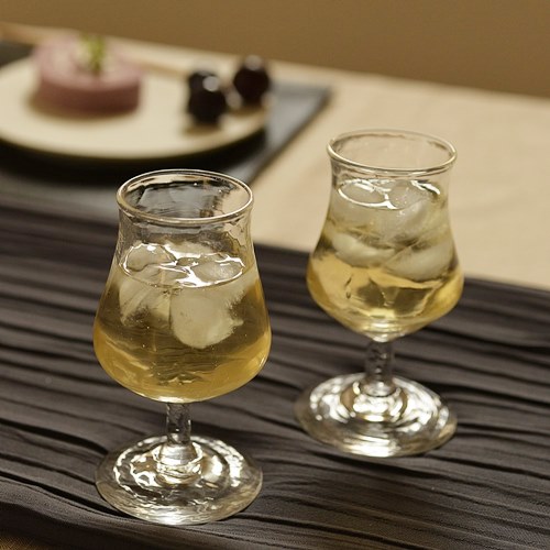 ［受注制作品］末國清吉　クラックワイングラス　＊納期2〜3ヶ月