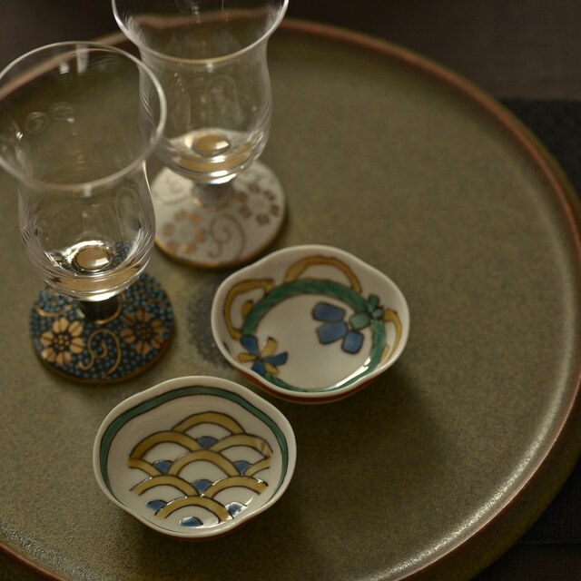 瑛生の器（九谷美陶園）｜豆皿(箸置)｜作家の器と暮らす。IVORY