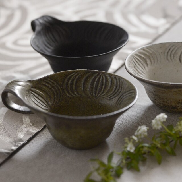 ティーカップ（ソギ）｜村上直子