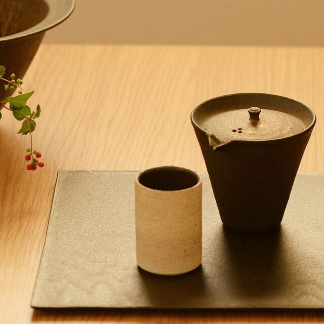 橋本忍｜茶器｜皹化粧宝瓶｜片口作家もの和食器通販”IVORY