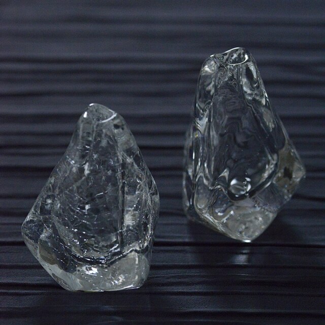 〔受注生産品〕氷塊一輪挿し（小）　末國清吉（納期約4か月）