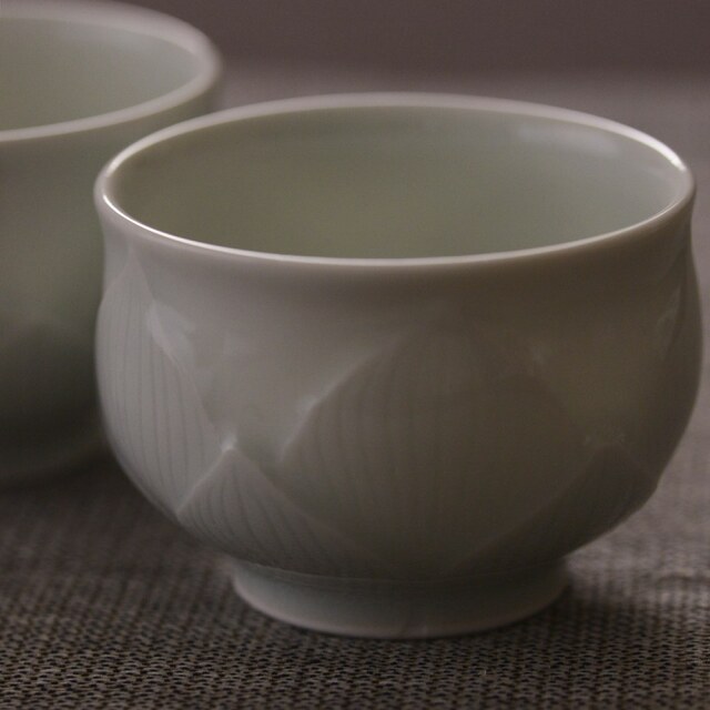 〔受注制作品〕島村ナナ　蓮の花弁紋様　ぐい呑み　＊納期6～9か月