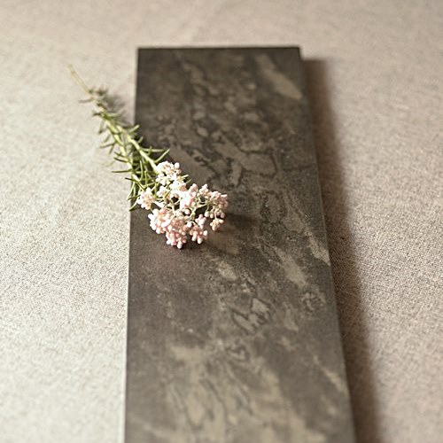 ［受注制作品］冨樫孝男　四分一 漆　長皿35×10　＊納期３〜４ヶ月