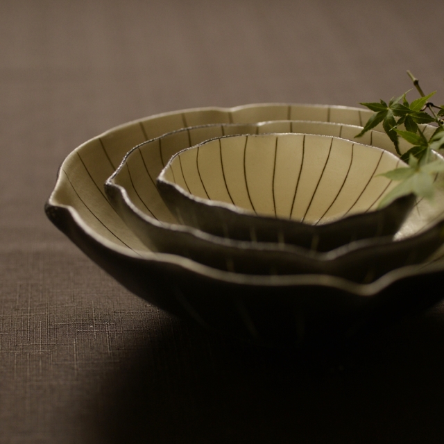 奥田章｜蓮華鉢｜作家もの和食器通販”IVORY