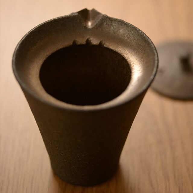 橋本忍｜茶器｜皹化粧宝瓶｜片口作家もの和食器通販”IVORY