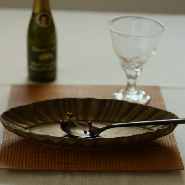 村上直子｜KAIプレートロング｜作家もの和食器通販”IVORY