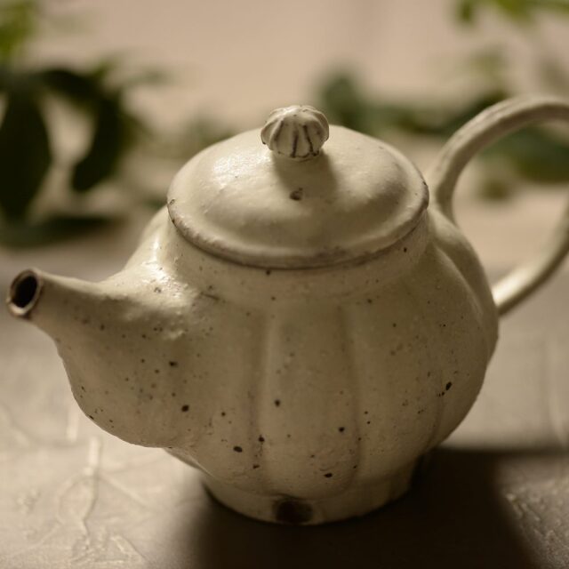 村上直子 花ポット 作家もの和食器通販 Ivory