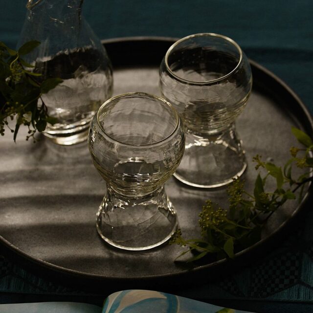 末國清吉｜台付盃 ｜作家もの和食器通販”IVORY