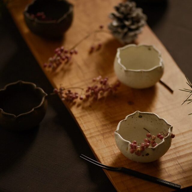 〔受注制作品〕村上直子 豆花かご（納期6~12か月）