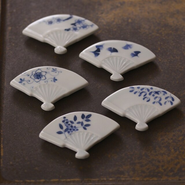 〔受注制作品〕島村ナナ 扇形箸置き　＊納期6～9か月