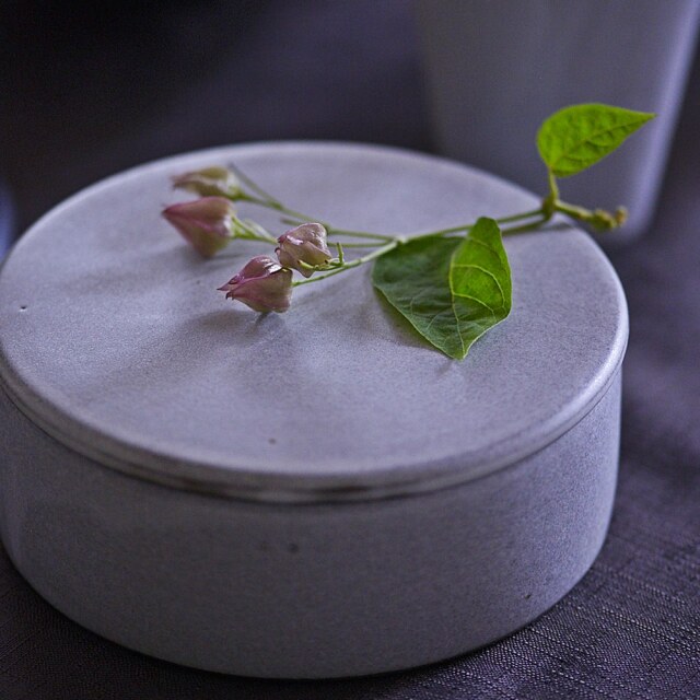 大野香織｜蓋付切立鉢｜作家もの和食器通販通販 IVORY