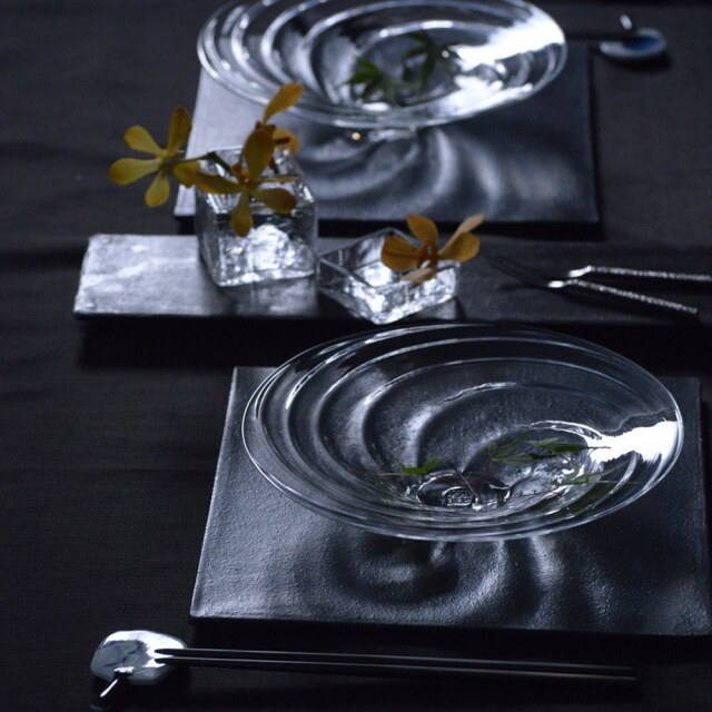 末國清吉さんのガラス器　2個セット 9f0a173a496745dc3df8d9e8e1a826