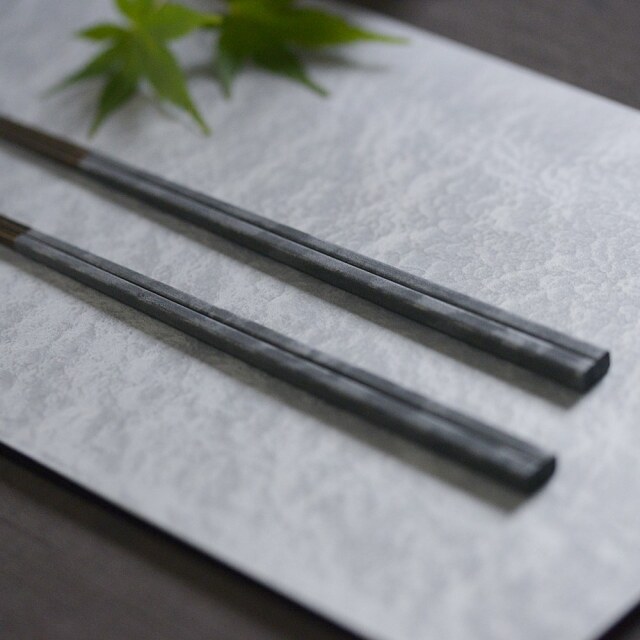 ［お取り寄せ品］SAN& 　木製細箸　竹　新月　　＊納期1〜2週間