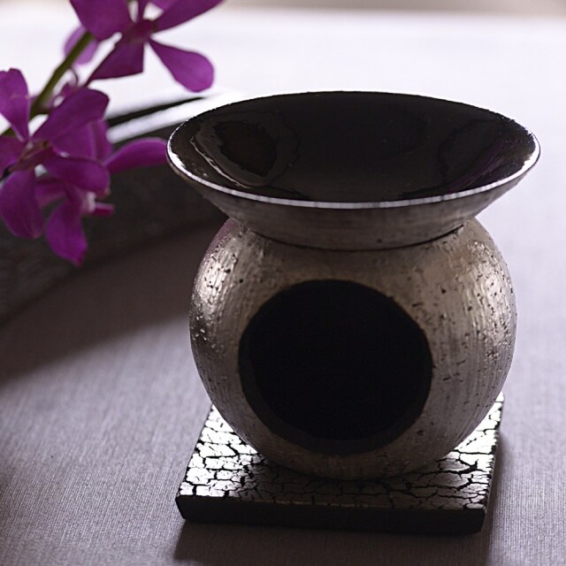 にしだゆか アロマポット 作家もの和食器通販”IVORY