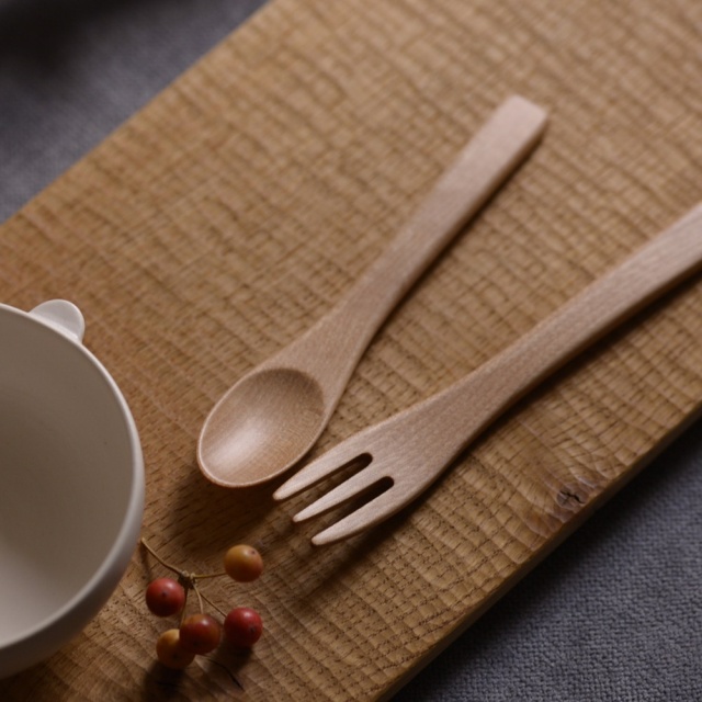 甲斐のぶお工房｜ベビーカトラリー｜作家もの和食器通販通販 IVORY