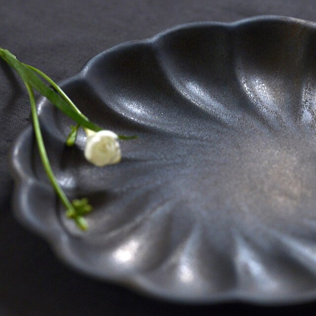 冨樫孝男｜シャンパンゴールド｜ランチマット｜（漆の折敷）｜作家もの