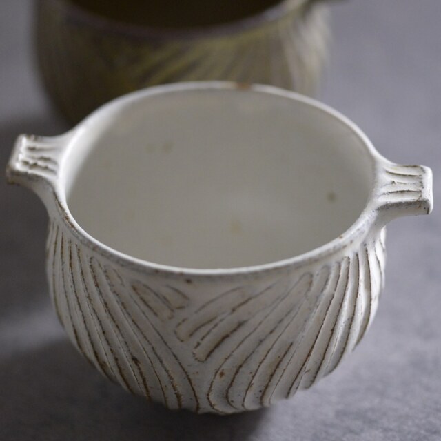 村上直子｜ 耳付ボウル｜作家もの和食器通販”IVORY