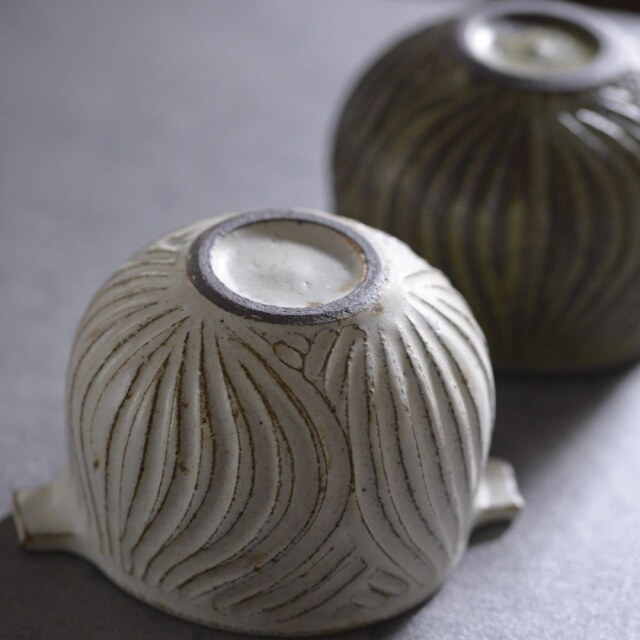 村上直子｜ 耳付ボウル｜作家もの和食器通販”IVORY