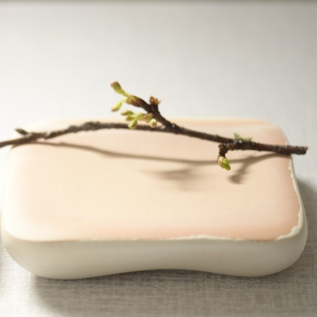 川村晃弘 中空皿 暁