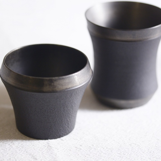 冨樫孝男｜玉虫塗｜グラス｜ゴブレット｜作家もの和食器通販通販