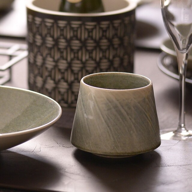 花瓶　花生　蕎麦釉 花瓶 花生 蕎麦釉 花瓶 花生 蕎麦釉