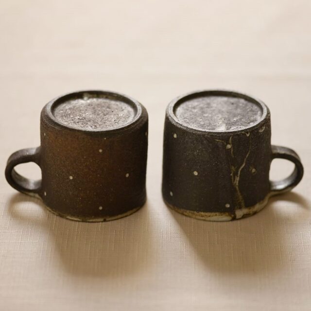 ミルクティーカップ　マグカップ　村上直子 村上直子さん moegi ミルクティーカップ 村上直子｜うずらマグ｜カップ