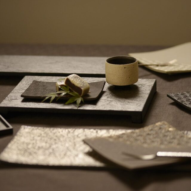 冨樫孝男｜足付盤｜台皿｜高台プレート｜作家もの和食器通販通販 IVORY