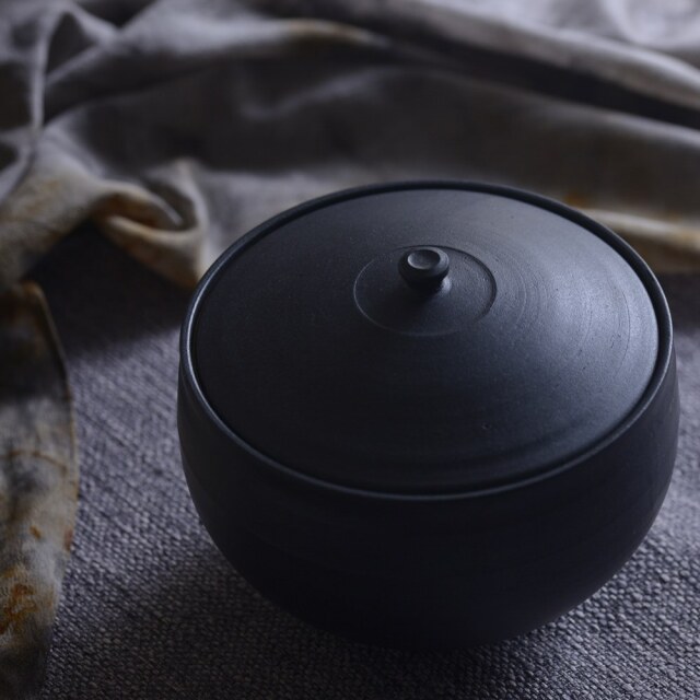 堆朱 煩かっ 蓋物 菓子器(LC745) 