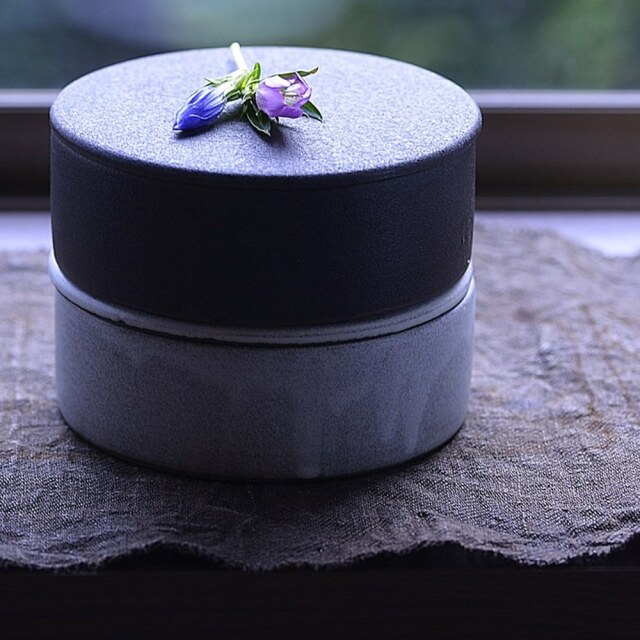 大野香織｜蓋付切立鉢｜作家もの和食器通販通販 IVORY