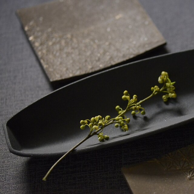 橋本忍｜舟形鉢｜作家もの和食器通販”IVORY