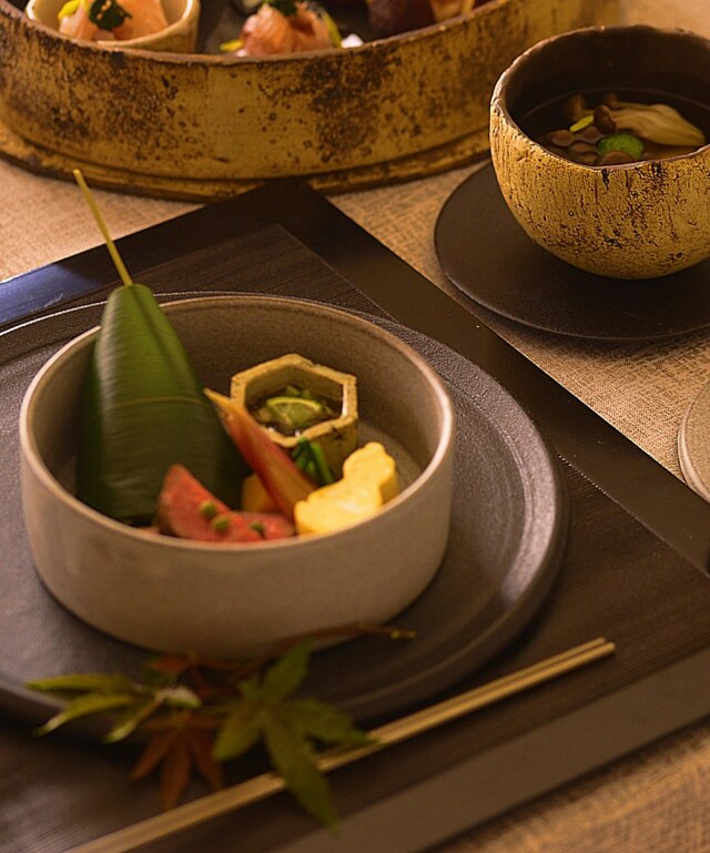 大野香織｜蓋付切立鉢｜作家もの和食器通販通販 IVORY