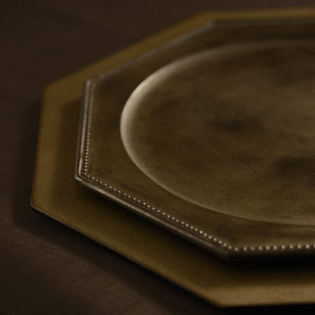 冨樫孝男｜八角リム皿｜八角皿｜オクトゴナル皿｜作家もの和食器通販