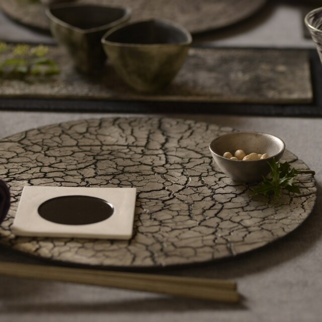 にしだゆか 平皿 作家もの和食器通販”IVORY