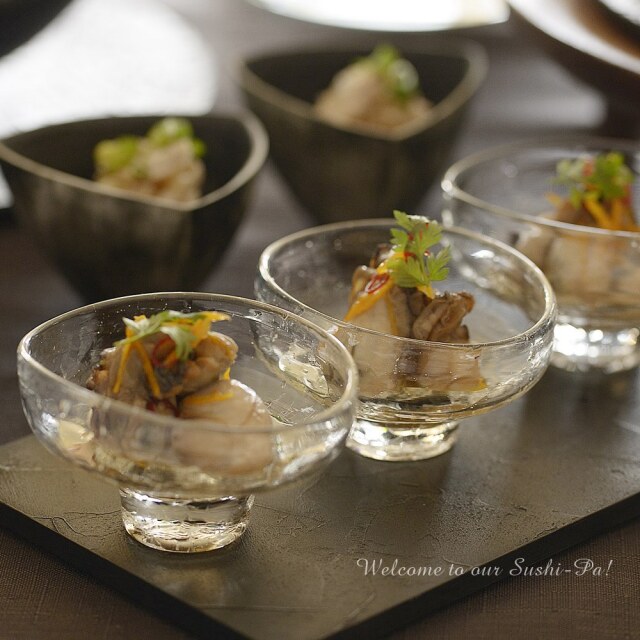 末國清吉｜クラックぐいのみ楕円｜作家もの和食器通販”IVORY