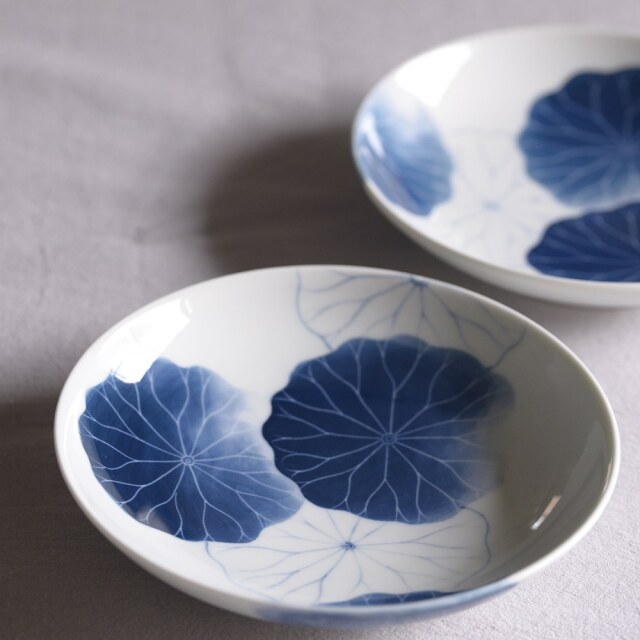 【受注制作品】蓮　取り皿　5寸｜島村ナナ　＊納期６～9ヶ月