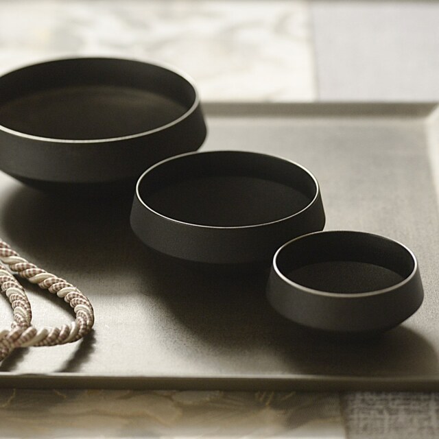 〔受注制作品〕漆器 入れ子椀｜冨樫孝男（納期約4か月）