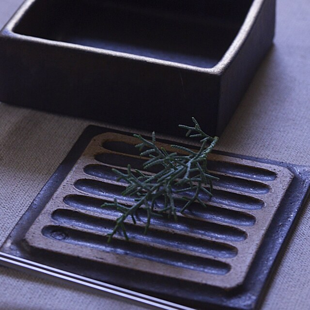 奥田章 金彩 重箱S