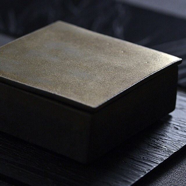 奥田章 金彩 重箱S