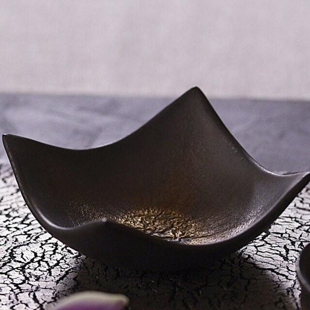 奥田章｜｜角盛り鉢｜作家もの和食器通販”IVORY