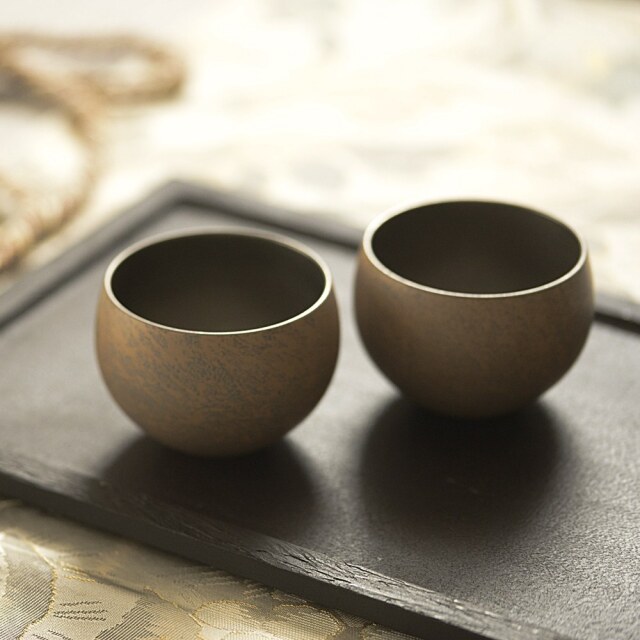 〔受注制作品〕白漆丸ぐい呑み｜冨樫孝男（納期約5か月）