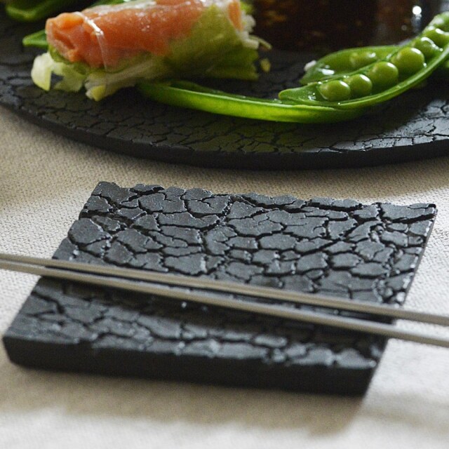 水野幸一｜銅彩釉 正角四方縁 大皿｜作家の器と暮らす。IVORY