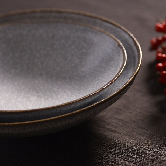 水野幸一｜墨貫入 鉢｜作家もの和食器通販”IVORY