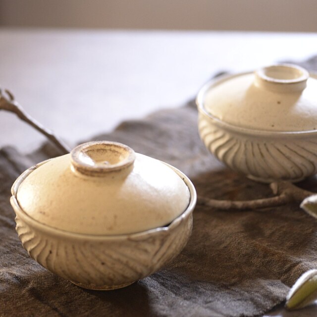 村上直子｜つぼみ こどんぶり｜作家もの和食器通販”IVORY
