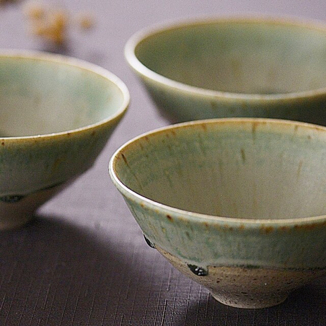作家もの　絵皿　２２✖️１２ 作家 小塚晋哉 十二角皿（栗） ¥10,230 大人の焼き物